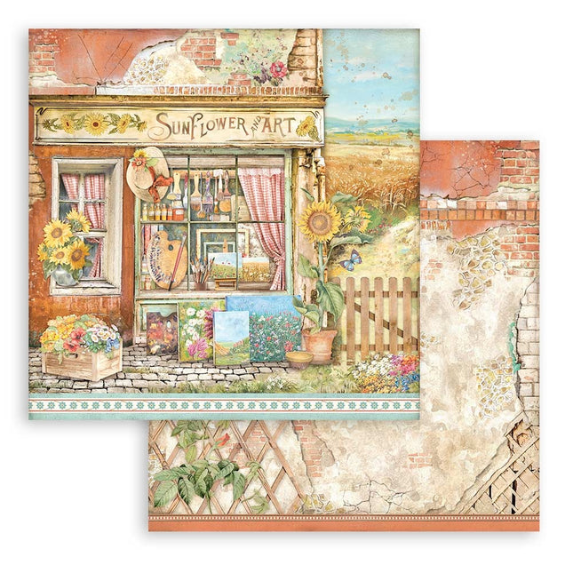 Scrapbooking Double face sheet - Sunflower Art shop