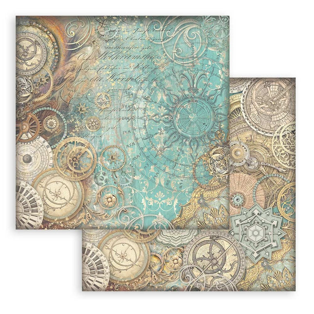 Scrapbooking Double face sheet - Sir Vagabond in Fantasy World mechanisms