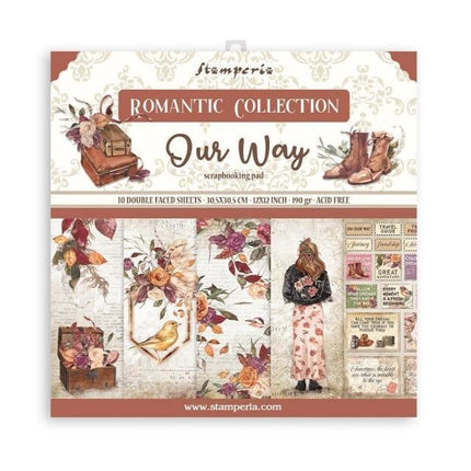 Scrapbooking Pad 10 sheets cm 30,5x30,5 (12"x12") - Our way
