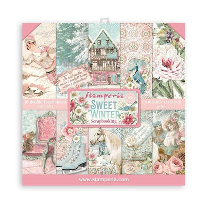 Scrapbooking Pad 10 sheets cm 30,5x30,5 (12"x12") - Sweet winter
