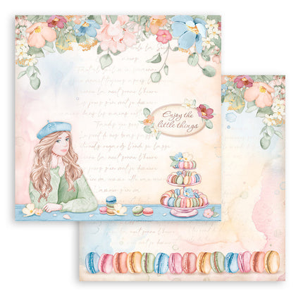 Scrapbooking Pad 10 sheets cm 30,5x30,5 (12"x12") - Create Happiness Oh lá lá