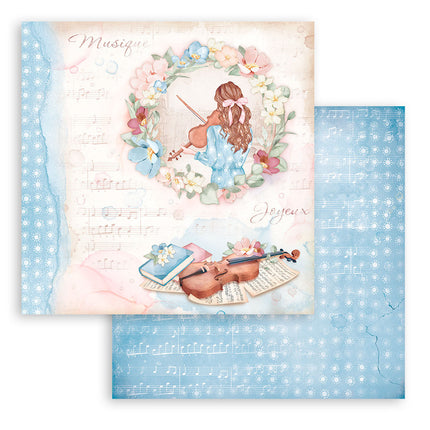 Scrapbooking Pad 10 sheets cm 30,5x30,5 (12"x12") - Create Happiness Oh lá lá