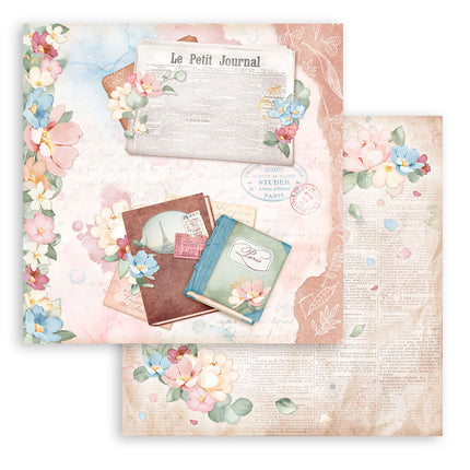 Scrapbooking Pad 10 sheets cm 30,5x30,5 (12"x12") - Create Happiness Oh lá lá