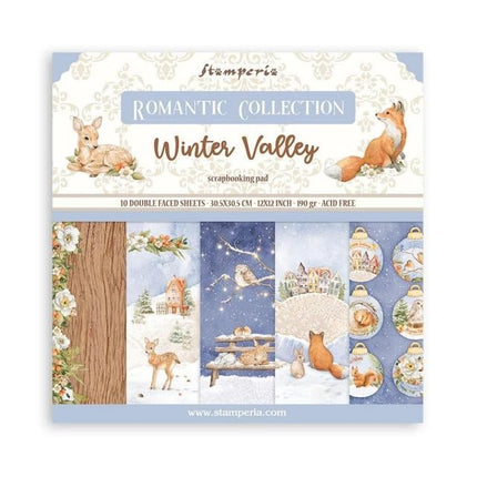 Scrapbooking Pad 10 sheets cm 30,5x30,5 (12"x12") - Winter Valley