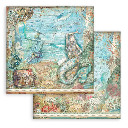 Scrapbooking Pad 10 sheets cm 30,5x30,5 (12"x12") - Songs of the Sea