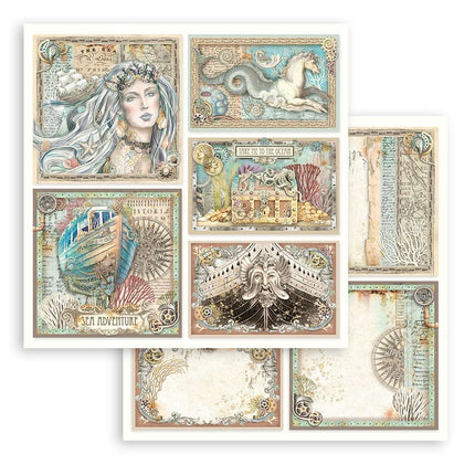 Scrapbooking Pad 10 sheets cm 30,5x30,5 (12"x12") - Songs of the Sea