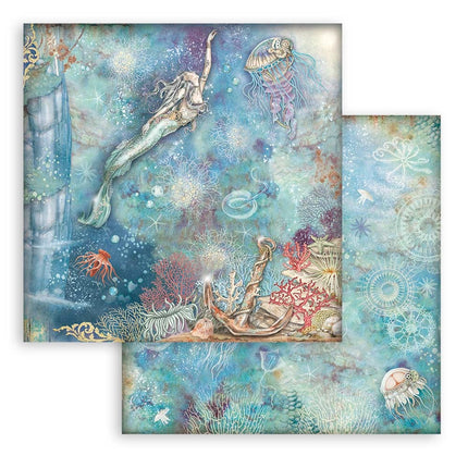 Scrapbooking Pad 10 sheets cm 30,5x30,5 (12"x12") - Songs of the Sea