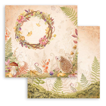 Scrapbooking Pad 10 sheets cm 30,5x30,5 (12"x12") - Woodland