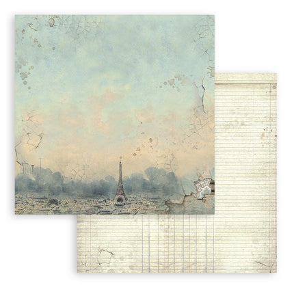 Scrapbooking Pad 10 sheets cm 30,5x30,5 (12"x12") Maxi Background selection - Voyages Fantastiques