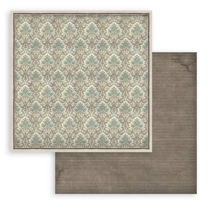 Scrapbooking Pad 10 sheets cm 30,5x30,5 (12"x12") Maxi Background selection - Voyages Fantastiques