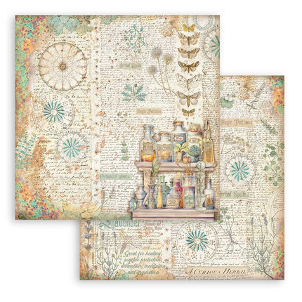 Paper pad 30.5x30.5 cm - 10 sheets - Fortune