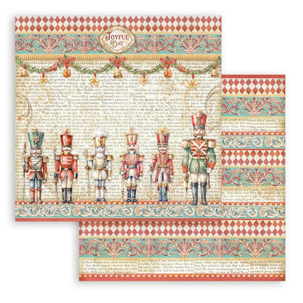 Paper Pad 30.5x30.5 cm - 10 Sheets - The Nutcracker
