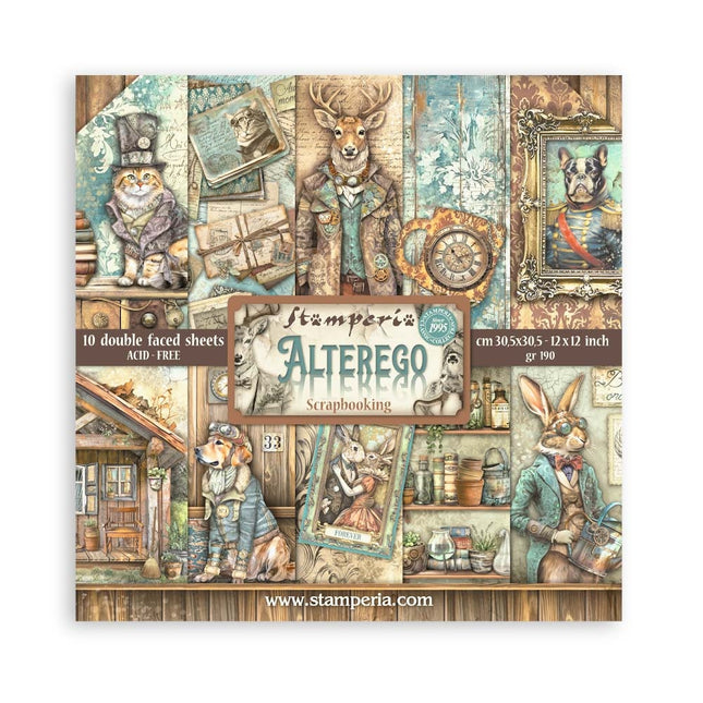 Paper Pad 30.5x30.5 cm - 10 Sheets - Alterego