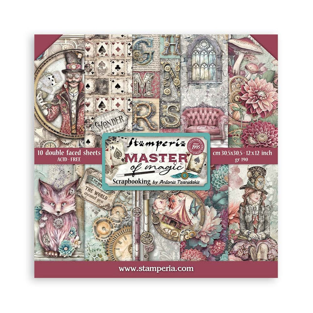Paper Pad 30.5x30.5 cm - 10 Sheets - Master of Magic