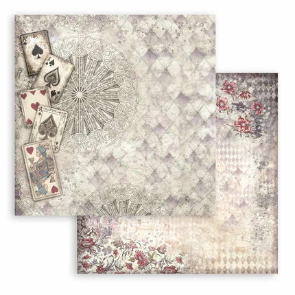 Paper pad 30.5x30.5 cm - 10 sheets Maxi Background selection - Master of Magic