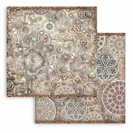 Paper pad 30.5x30.5 cm - 10 sheets Maxi Background selection - Master of Magic