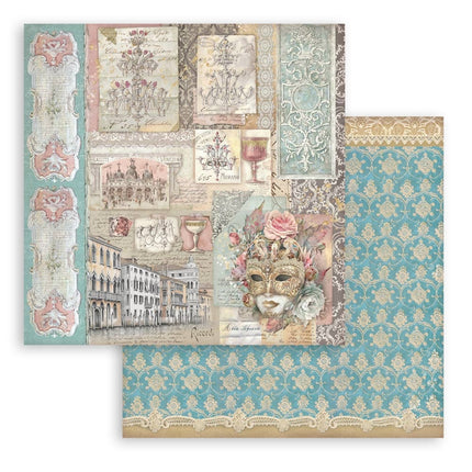 Paper Pad 30.5x30.5 cm - 10 Sheets - Venice City of Art