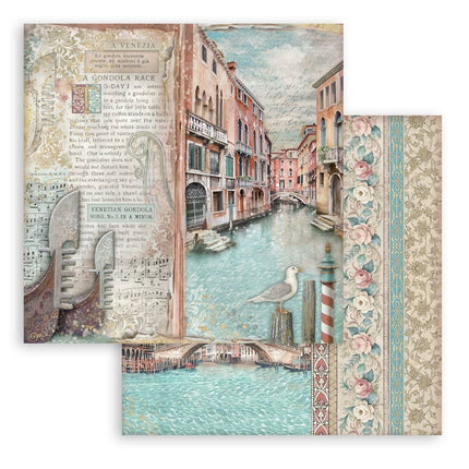 Paper Pad 30.5x30.5 cm - 10 Sheets - Venice City of Art