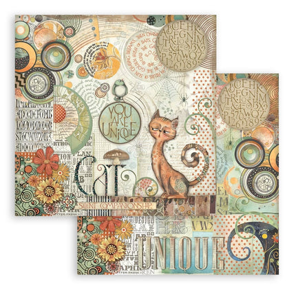 Paper Pad 30.5x30.5 cm - 10 Sheets - Furry Friends  