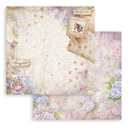 Paper pad 30.5x30.5 cm - 10 sheets - Quiet Days