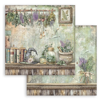 Paper Pad 30.5x30.5 cm - 10 Sheets - Herbarium Silvae