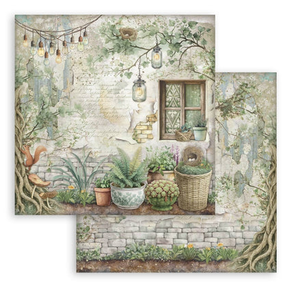 Paper Pad 30.5x30.5 cm - 10 Sheets - Herbarium Silvae