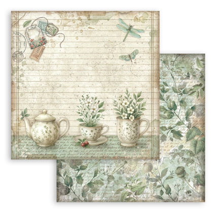 Paper Pad 30.5x30.5 cm - 10 Sheets - Herbarium Silvae