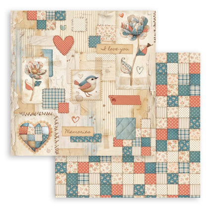 Scrapbooking Pad 10 sheets 30.5x30.5 cm (12"x12") - Family