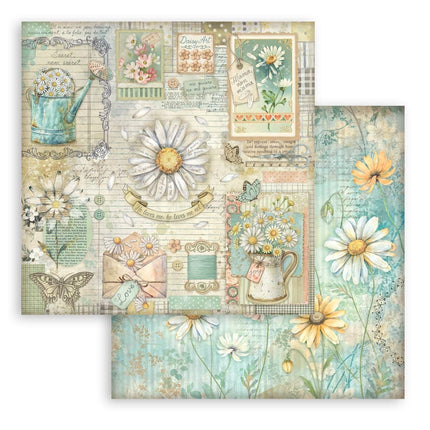 Scrapbooking Pad 10 sheets 30.5x30.5 cm (12"x12") - Daisy Art