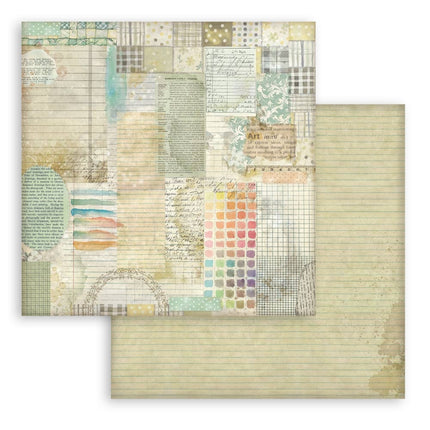 Scrapbooking Pad 10 Sheets cm 30.5x30.5 (12"x12") Background Selection - Daisy Art