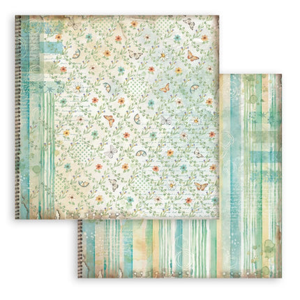 Scrapbooking Pad 10 Sheets cm 30.5x30.5 (12"x12") Background Selection - Daisy Art