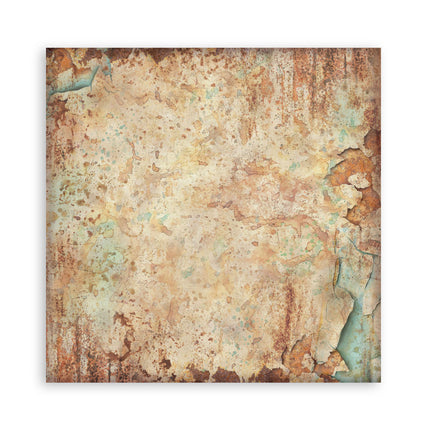 Scrapbooking Printed Pad for Art and Craft 10 sheets cm 30,5x30,5 (12"x12") Backgrounds - Gardens of Time