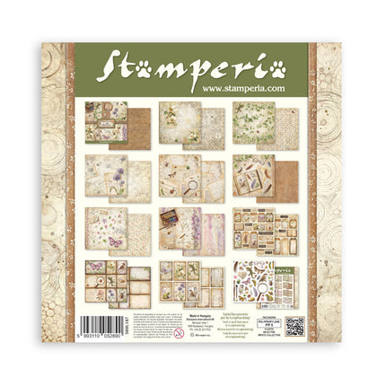 Scrapbooking printed pad for art and craft 10 sheets cm 30.5x30.5 (12"x12") - All Around