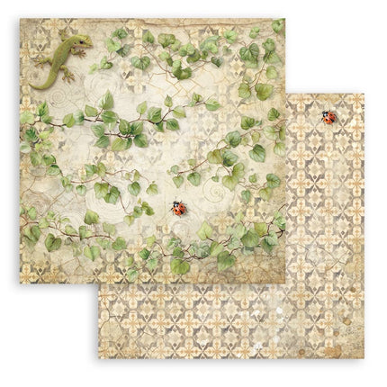 Scrapbooking printed pad for art and craft 10 sheets cm 30.5x30.5 (12"x12") - All Around