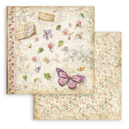 Scrapbooking printed pad for art and craft 10 sheets cm 30.5x30.5 (12"x12") - All Around