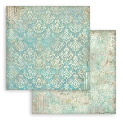 Scrapbooking Printed Pad for Art and Craft 10 sheets cm 30,5x30,5 (12"x12") Backgrounds - Symphony
