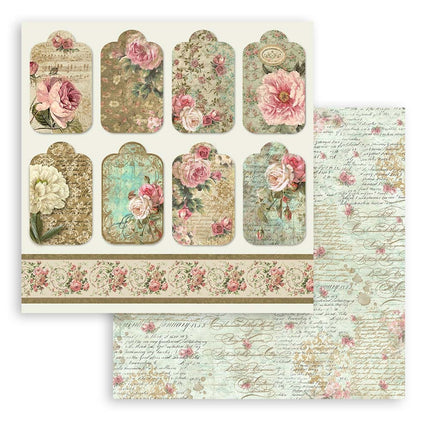 Scrapbooking Pad 10 sheets cm 30,5x30,5 (12"x12") - Precious