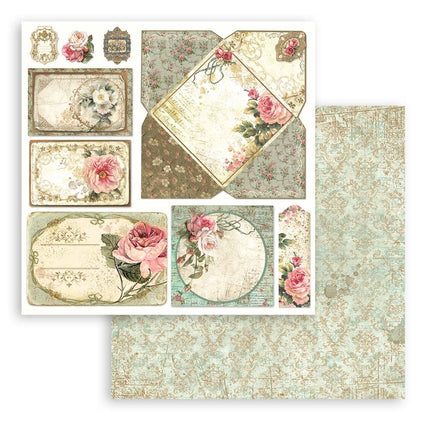 Scrapbooking Pad 10 sheets cm 30,5x30,5 (12"x12") - Precious