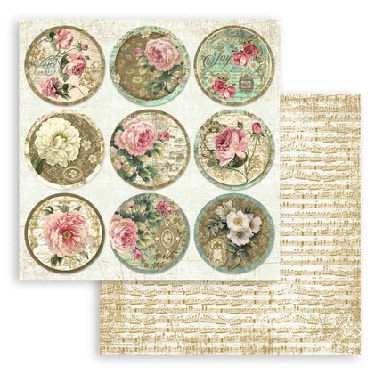 Scrapbooking Pad 10 sheets cm 30,5x30,5 (12"x12") - Precious