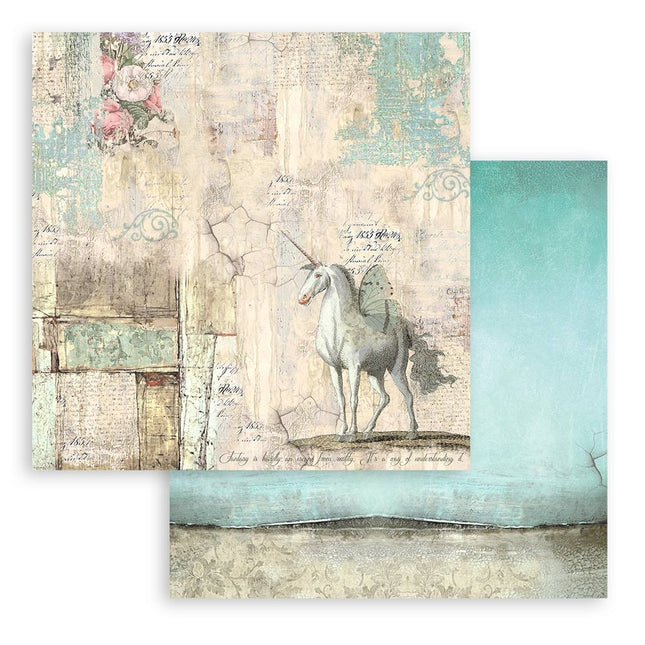 Paper pad 30.5x30.5 cm - 10 sheets - Wonderland