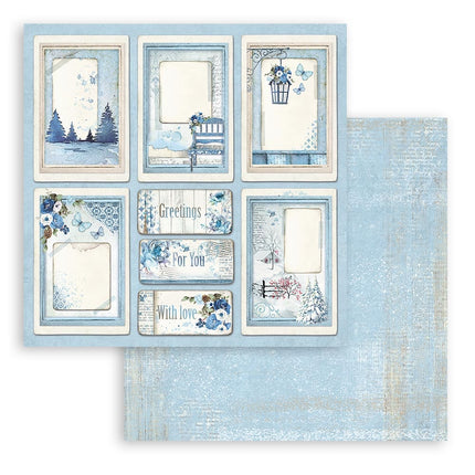 Scrapbooking Pad 10 sheets cm 30,5x30,5 (12"x12") - Blue Land