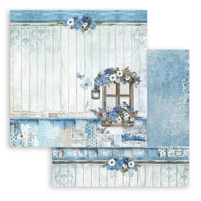 Scrapbooking Pad 10 sheets cm 30,5x30,5 (12"x12") - Blue Land