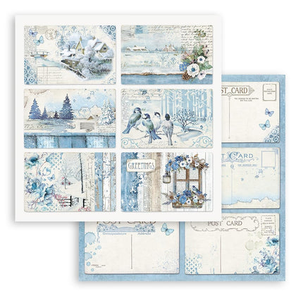 Scrapbooking Pad 10 sheets cm 30,5x30,5 (12"x12") - Blue Land