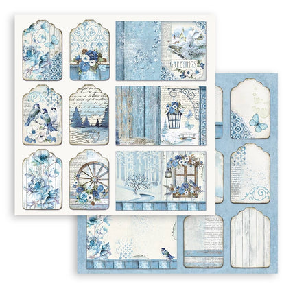 Scrapbooking Pad 10 sheets cm 30,5x30,5 (12"x12") - Blue Land