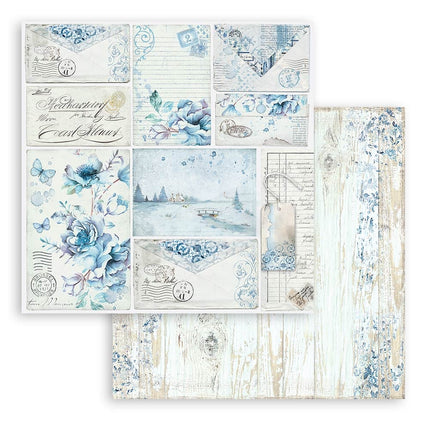 Scrapbooking Pad 10 sheets cm 30,5x30,5 (12"x12") - Blue Land