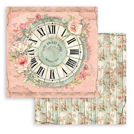Paper pad 30.5x30.5 cm - 10 sheets - House of Roses