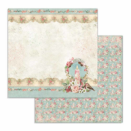 Scrapbooking Pad 10 sheets cm 30,5x30,5 (12"x12") - Pink Christmas