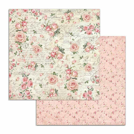Scrapbooking Pad 10 sheets cm 30,5x30,5 (12"x12") - Pink Christmas
