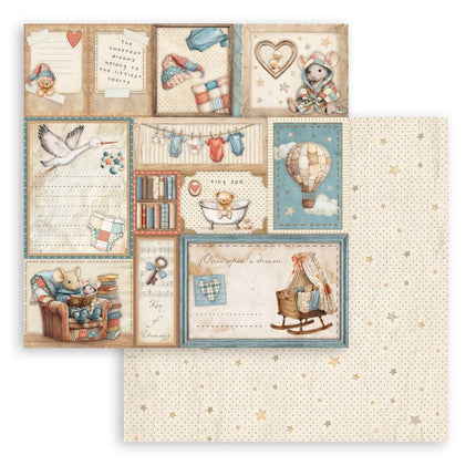 Mini Pad 6 sheets 30.5x30.5 cm (12"x12") - Baby