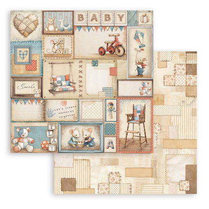 Mini Pad 6 sheets 30.5x30.5 cm (12"x12") - Baby